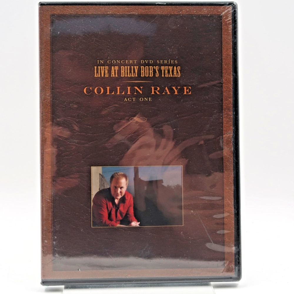 Collin Raye Live at Billy Bob's Texas Act One DVD 2005 Country Music Concert